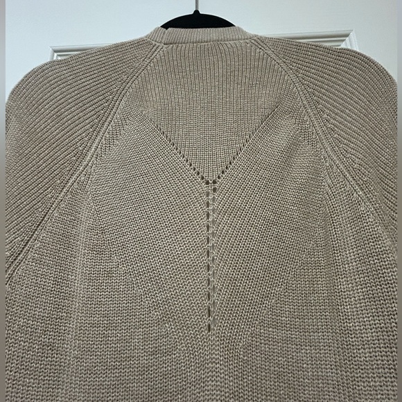 CAbi Beige Open Front Cardigan - Picture 4 of 7